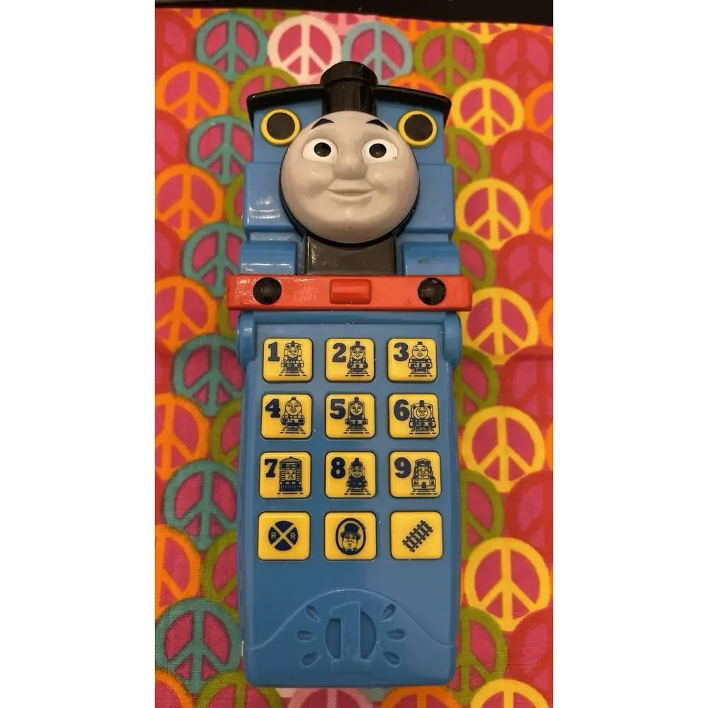 Thomas & Friends Thomas the Tank Engine Battery Toy Phone w/ Sound Button Keypad